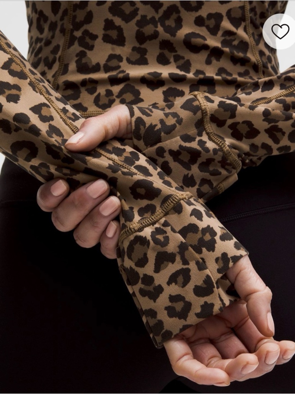 Lululemon Define Cropped Jacket Nulu 4 True Leopard Multi - Picture 5 of 6